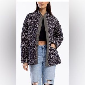 BLANKNYC Reversible Quilted Jacket NWOT